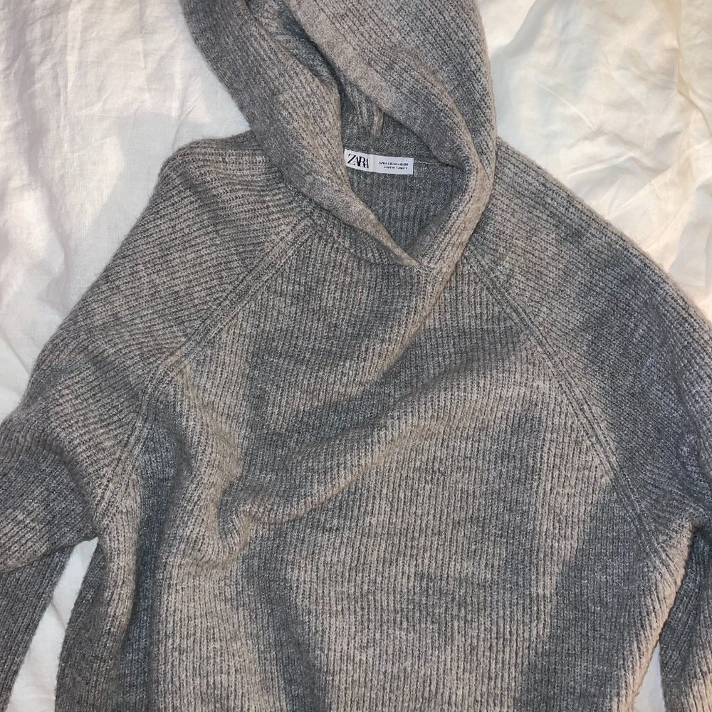 Zara Knit Hoodie